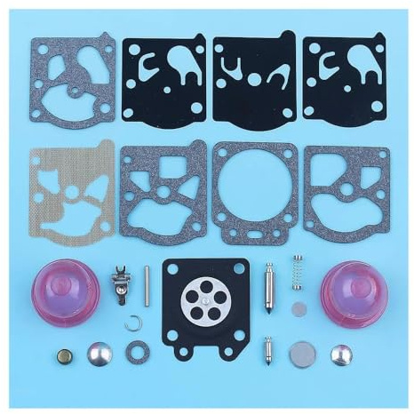 Zubehör für Rasenmäher Vergaser-Pumpball-Überholungs-Reparatur-Umbausatz for W-lbro K24-WAT-Gebläse-Trimmer-Kettensäge WT866 WT924 WT773 WT775 WT 925 973