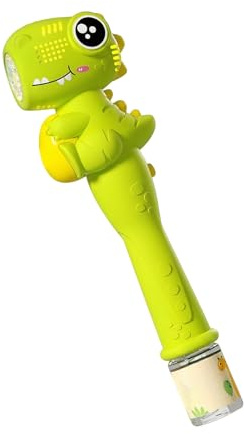 Yulokdwi Seifenblasenmaschine,Dino-Form Automatisches Spielzeug,Automatische Seifenblasenmaschine - für Camping, Garten, Park, Party, Urlaub, Picknick