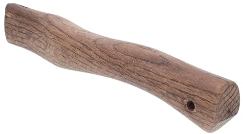 jojofuny Holzbeilgriff aus Karbonisiertem Q Acutissima Holz Ergonomisch Geformter Ersatzgriff für Axt und Beil für Holzarbeiten und Holzbearbeitung