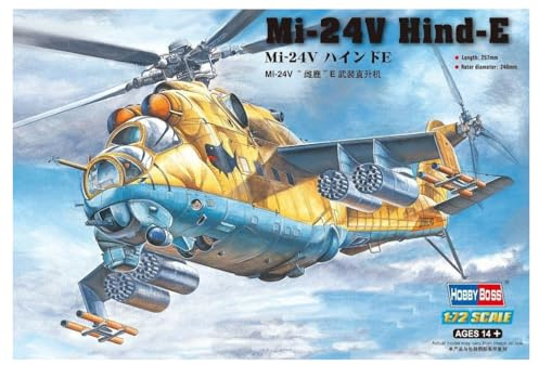 Hobby Boss 87220 Modellbausatz Mil Mi-24V Hind-E