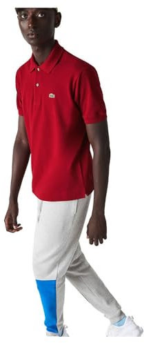Lacoste L1212 Polo, Rosso(bordeaux), M Uomo