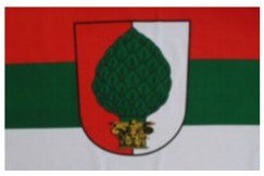 FC Augsburg Fahne Rot-Weiß 90x150cm