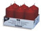 6 Stumpenkerzen Ø 60 mm · 115 mm bordeaux. DW17993
