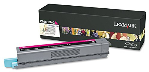 Lexmark C925H2MG C925 Tonerkartusche Höhekapazität 1er-Pack, 7.500 Seiten, magenta