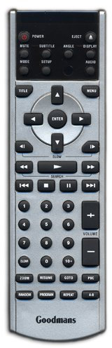 Original Remote Control for Goodmans GDVD68