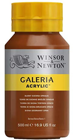 Winsor & Newton Acrylique Galeria 500ml Terre De Sienne Brulée Opaque Série 1