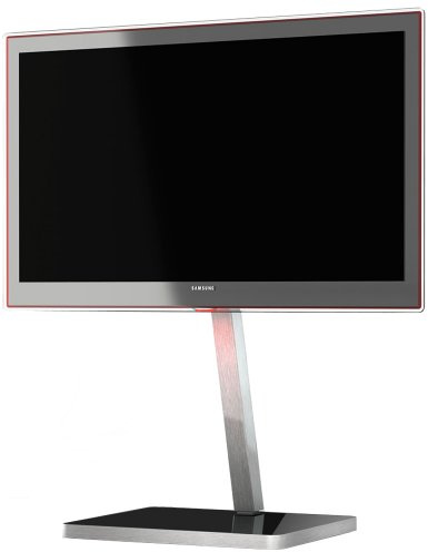 Sonorous PL2700BLKSLV Meuble écran plat Noir/Argent