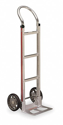 magliner hmk111aa1 Aluminium Hand Truck, horizontale Griff mit Schlaufe, 35,6 cm X 7–1/5,1 cm Druckguss Aluminium Nase, 500 lb Kapazität