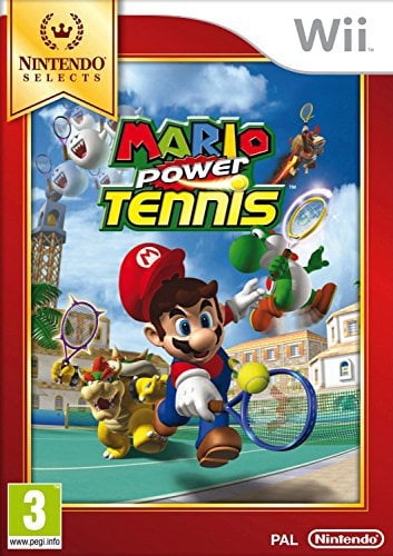 Wii Mario Power Tennis (New Play Control!) (Eu)