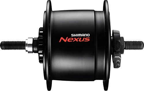 Nexus DH-C6000-1R Rollenbremse 6 Volt/1,5 Watt Nabendynamo, Black, One Size