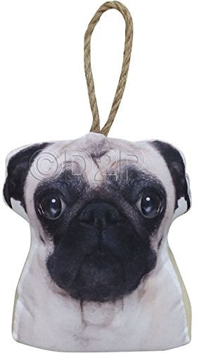New Door Stopper Pug Printed Shaped Fabric Stop Free Standing Heavy Doorstop Dog | for Home Premium Door Stopper and Office