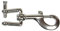 KAMERO Edelstahl V4A, Wirbelkarabiner, 120mm mit Innensechskant zu öffnen, rostfrei