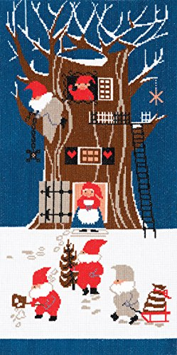 DMC Tree House Cross Stitch Kit