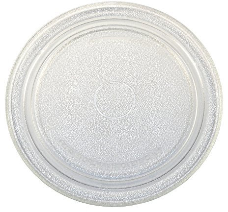 HQRP 10-3/4 inch Glass Turntable Tray compatible with Sharp R209KK R210A R210AK R215EW R216L R216LS R2V54 R2V58 R4075 R4080 R220KW R221K R230KK R230KW R230LS R231F Microwave Oven Cooking Plate 270 mm