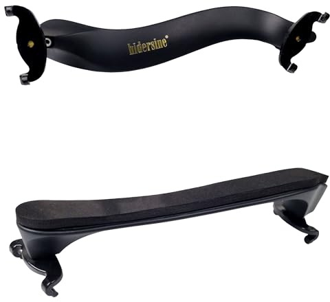 Hidersine Oxbury Shoulder Rest for Violin 4/4 and 3/4 size. Adjustabler height and width. Complete with Cloth and spare foot. Ergonomic design with premium padding and non-scratch feet.