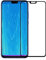 compatibile per HUAWEI HONOR VIEW 10 LITE (6.5)/ HONOR 8X JSN-AL00; JSN-AL00a; JSN-TL00; JSN-L21 Pellicola TRASPARENTE vetro GLASS FULL temperato ANTIURTO DISPLAY 9H antigraffio (NERO)
