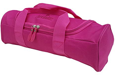 Acclaim Glasgow Nylon Three Bowl Level Lawn Flat Green Short Mat Locker Bowls Bag (Cerise)