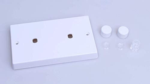 DIMMER KIT 2G TWIN PLATE