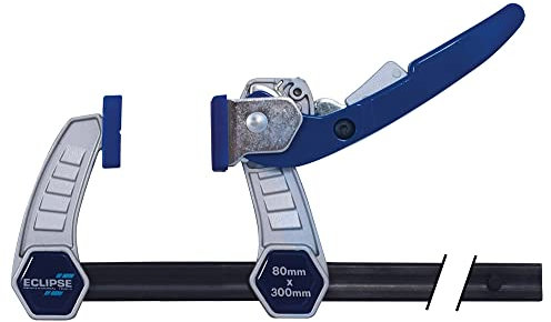 Eclipse Professional Tools ELC80-12 30cm Quick Release Lever Clamp 80mm Jaw Depth