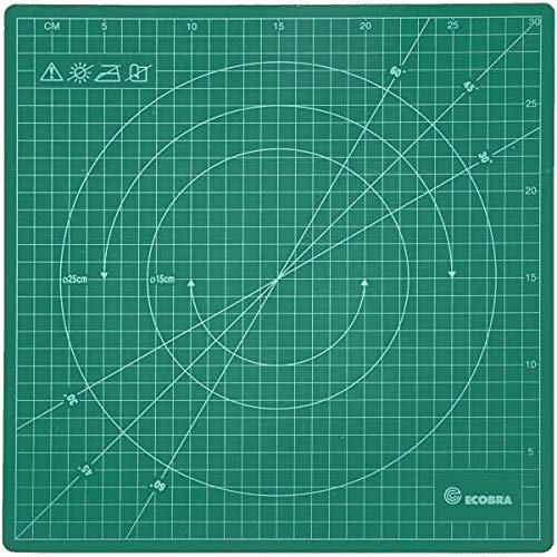 Ecobra Schneideunterlage rotierend 31,5x31,5cm 6-lagig grün