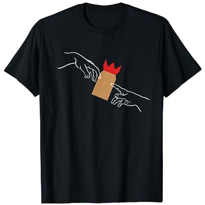 Hände berühren sich - Kubb T-Shirt