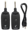Ricevitore wireless per chitarra elettrica, ricaricabile, audio wireless, cavo per chitarra remota, colore: nero