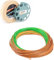 MAXIMUMCATCH Spezielles Design Perception Fliegenschnur, mit 2 Schlaufen schwimmende Fliegenfischen Schnüre 90/100ft in 4-8wt (WF4F)