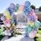 190 Pezzi kit Arco Palloncini Colorati,5/10/18 pollici Ghirlanda di Palloncini Pastello,Palloncini Pollici,Ideale per Compleanni, Matrimoni, Baby Shower e Tutti i Tipi di Decorazioni per le Feste