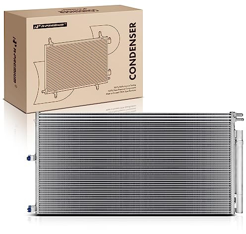 A-Premium Air Conditioning A/C Condenser Compatible with Ford F-150 F150 2009-2014, Expedition 2007-2014 & Lincoln Navigator 2007-2014, Replace# 7L1Z19712A