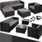 tectake Poly Rattan Lounge