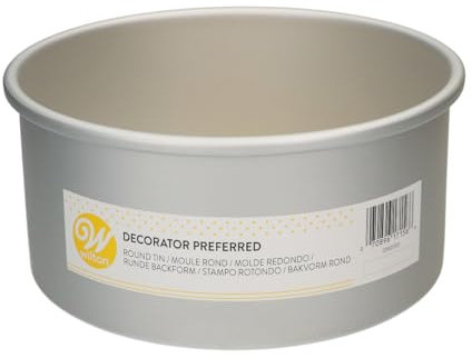 Wilton Cake Pan, Aluminium, Silver, 20 x 10 cm