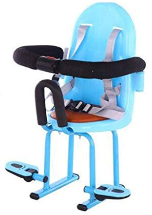 NeziH Kinderfahrradsitz, Kinderfahrradsitz, vorne montierter Kindersitz, Schutz-PVC-Babysicherheitskissen, geeignet für Mountainbike, faltbares Fahrrad usw