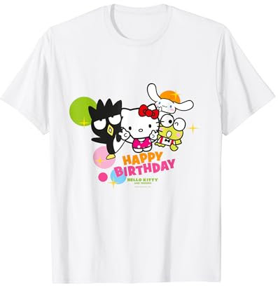 Joyeux anniversaire avec Hello Kitty et ses amis T-Shirt