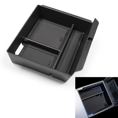 FDHYFGDY Compatible with Tesla Model 3 2024 Highland Center Console Organizer Glove Box Storage Car Center Console Tray Model 3 2024 Accessories
