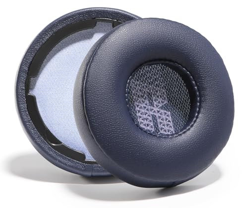 PESLNG Almohadillas de reemplazo de Cuero sintético Profesional para JBL Live 400BT / Live 460NC, Utiliza Espuma viscoelástica Mayor Comodidad y Durabilidad. (Cuero proteico-Azul)