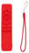 3 Pack Silicone Protective Case for Samsung Smart TV Remote Control Shockproof, Glowing Skin Sleeve Protector with Rope for Samsung Smart 4K Ultra HDTV Remote (Red)