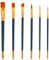 6Pcs Cake Painting Brushes Food Safe Paint Brushes Cake Decorating Paint Brushes for Cake Decorating Brushes Food Paint Pastry Brushes Multifunction Nylon Cookie Brushes for Baking, Basting, Cooking
