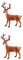 Cabilock 2st Weihnachtsdekoration Für Zuhause Weihnachtliche Elchfiguren Rentierfiguren Zu Weihnachten Hirsch Tischdekoration Für Zu Hause Rentier-tischdekoration Plüsch Hirschfiguren