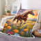 KIDSLOVE Pferde Decke Fleecedecke, braun Horse Riding Decken 150x200 Decke Kinder Sanft Flanelldecke Weich Fleecedecke 3D Wild Tier Sofadecken Mädchen Jungen (100 x 140 cm,3)