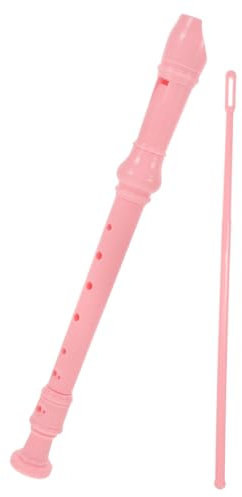 BESTonZON Sopranblockflöte Kunststoff Für Jugendliche Musikunterricht Flöteninstrument Blockflöteninstrument Anfänger Musikflöte Wind Instrumente