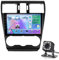 9 Zoll Touchscreenauto Radio Für Subaru Forester 2016-2018 Doppel-din-auto Stereo Bluetooth Handsfree Fm Radio Mirror Link Usb Receiver Fernbedienung Lenkradsteuerung Backup-kamera(Color:4-Core 2+32G)