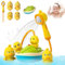 Badewannenspielzeug ab 1 Jahre, Badespielzeug Baby mit Duschkopf, Elektrisches Badewannen Spielzeug Ente mit Wassersprühfunktion, Geschenk Mädchen Junge 1 2 3 Jahr (A)