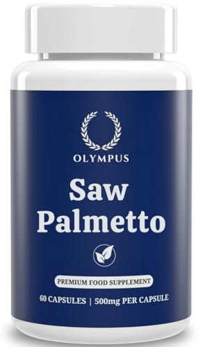 Lab Tested Pure Saw+ | 500mg Maximum Strength Serving | Fast Absorption 60 Capsules | One Ingredient | for Male Health, Strength, Performace, Natural