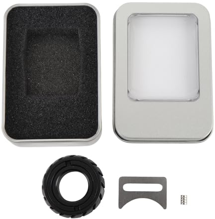 ZLXCAOB Metall-Slider-Fingerring, Spielzeug, Dekompression, drehbarer Slider-Ring zum Stressabbau, Autoreifen-Form
