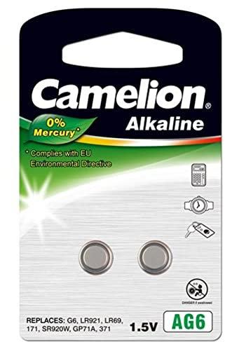 Camelion AG6 LR921 Alkali Knopfzelle 1,5V Blister(VE2)