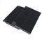 De Dietrich – Kohlefilter (225 x 150 mm) für Dunstabzugshaube Brandt, 2 Stück