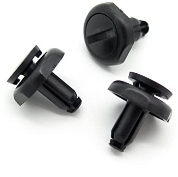 10x Clips Trim/Fissaggio - Spingere Fit plastica Rivet, Foro 7 millimetri - Vehicles/Auto/Moto (53259-20030)