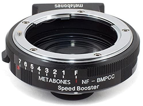 Metabones Speed Booster Nikon G an Blackmagic BMPCC MFT