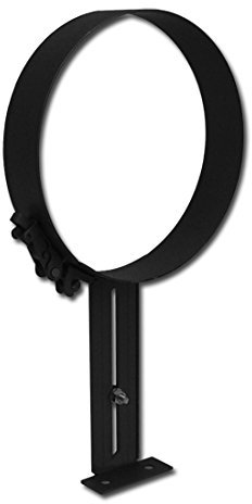 Rohrhalter Halter Ofenrohr Rauchrohr 160 mm Schwarz Halterung