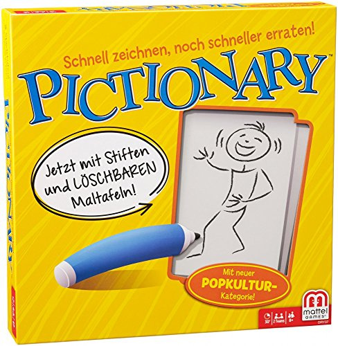 Mattel Spiele DRY37 - Geschicklichkeitsspiele, Pictionary